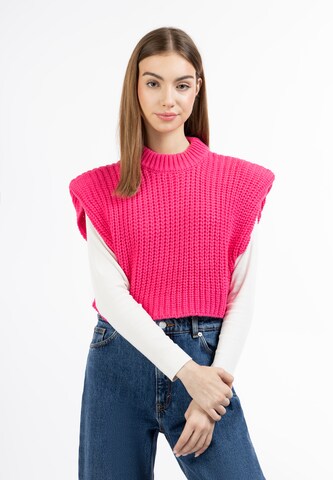 Pull-over MYMO en rose : devant