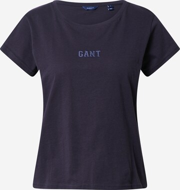 T-shirt GANT en bleu : devant