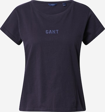 GANT Tričko – modrá: přední strana