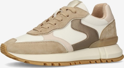 MANFIELD Sneaker in 36 in beigemeliert / weiß, Produktansicht