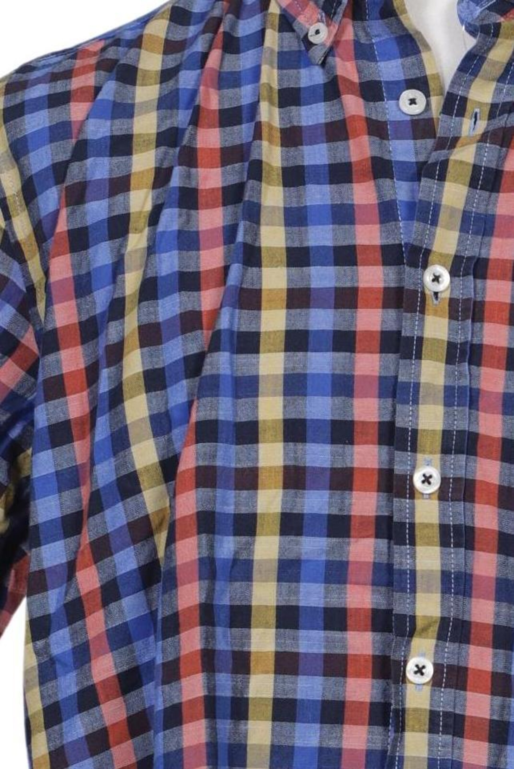 bugatti Button Up Shirt in XL in Mixed colors