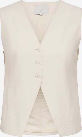 Gilet 'CARTILA' ONLY Carmakoma en beige : devant