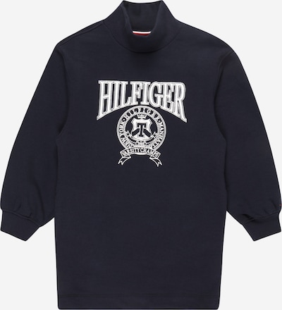 TOMMY HILFIGER Kjole i mørkeblå / hvit, Produktvisning