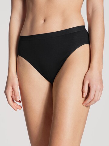 CALIDA Slip 'Light'‌‌‌‌‌‌‌ in Schwarz: Vorderseite