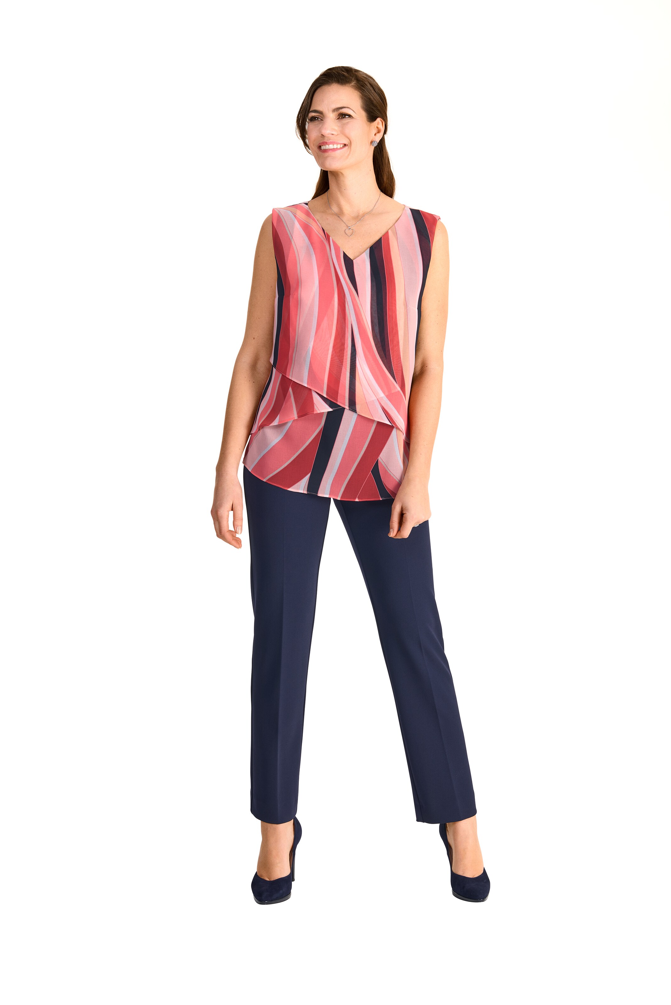 HERMANN LANGE Collection Blouse in Pink