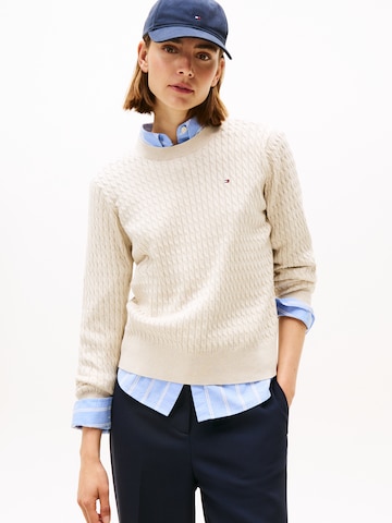 TOMMY HILFIGER Свитер в Бежевый: спереди