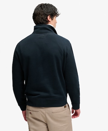 Superdry & Co Sweatshirt 'Essential Serif' in Blauw