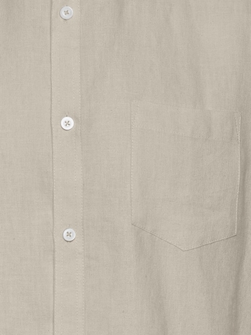 !Solid Regular Fit Hemd 'Allan' in Beige