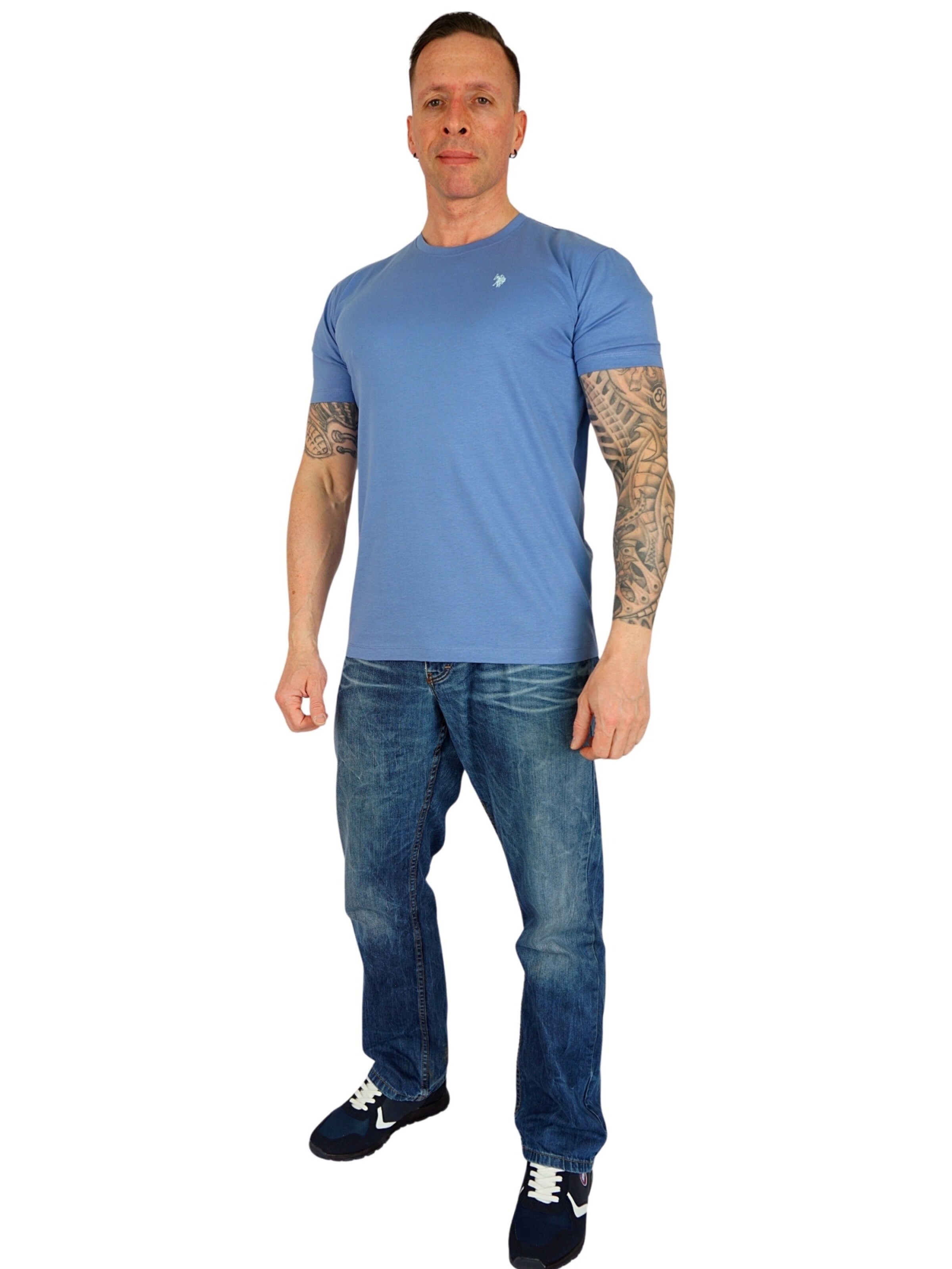 U.S. POLO ASSN. Bluser & t-shirts i blå: forside