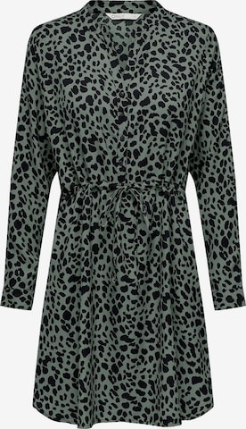 Robe-chemise 'ONLCory' ONLY en vert : devant