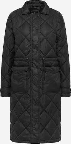 DreiMaster Klassik Winter Coat in Black: front