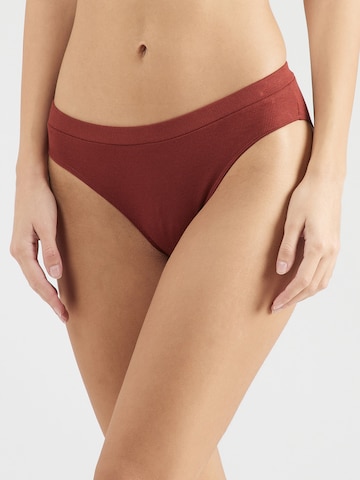 SCHIESSER Slip in Rood: voorkant