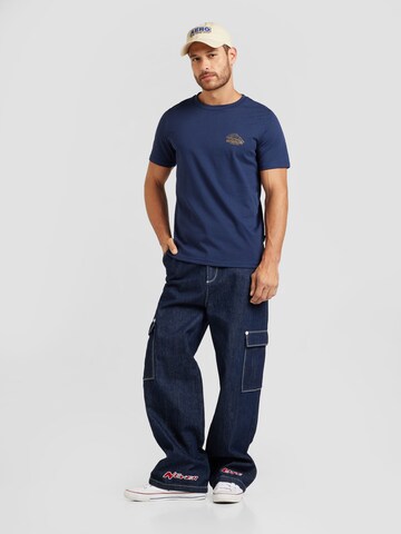 BLEND T-Shirt in Blau
