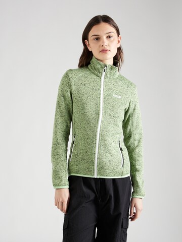 REGATTA Athletic Fleece Jacket 'Newhill' in Green: front