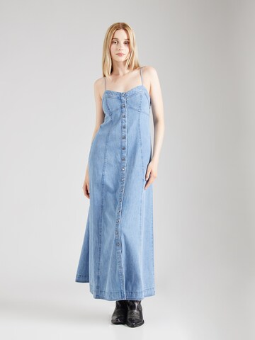 Free People Kleid 'JILL' in Blau: Vorderseite