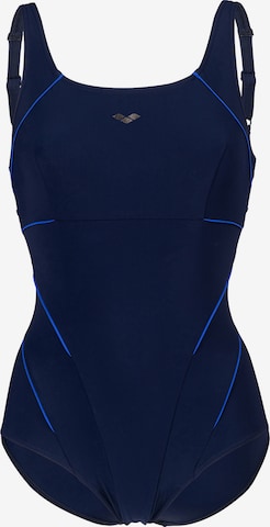 Maillot de bain modelant 'BODYLIFT JEWEL LOW C CUP' ARENA en bleu : devant