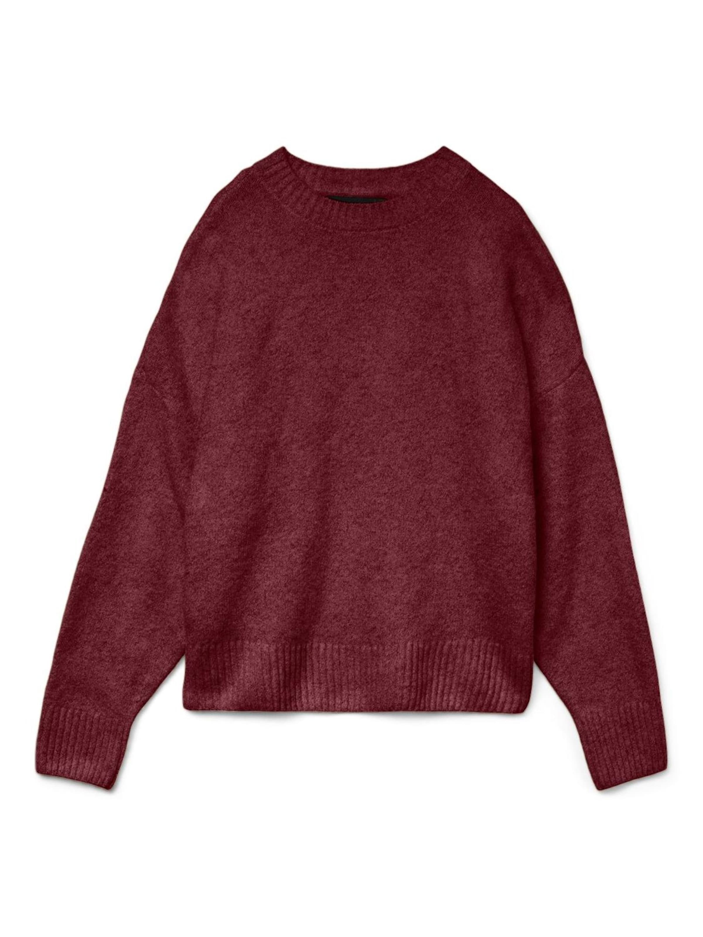 VERO MODA Pullover 'VMBOOM' i rød: forside
