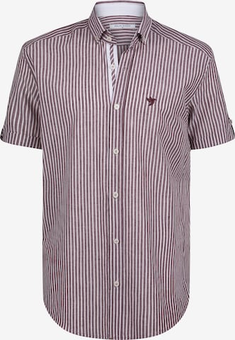 Chemise Felix Hardy en rouge : devant