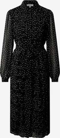 EDITED Платье-рубашка 'Birdie' в Черный: спереди
