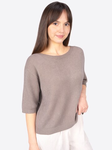 Seasons of April Trui 'MILENA' in Bruin