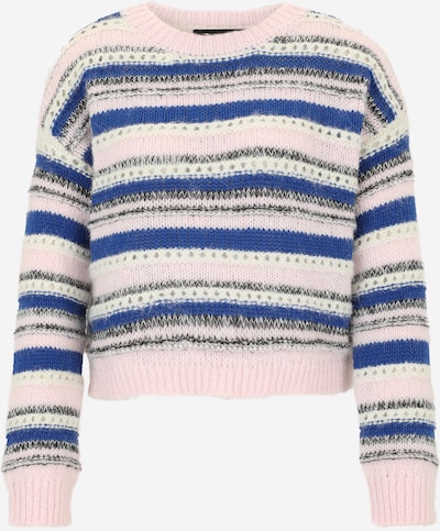 Vero Moda Petite Džemperis 'VMLENORA', krāsa - tumši zils / rožkrāsas / melns / balts, Preces skats