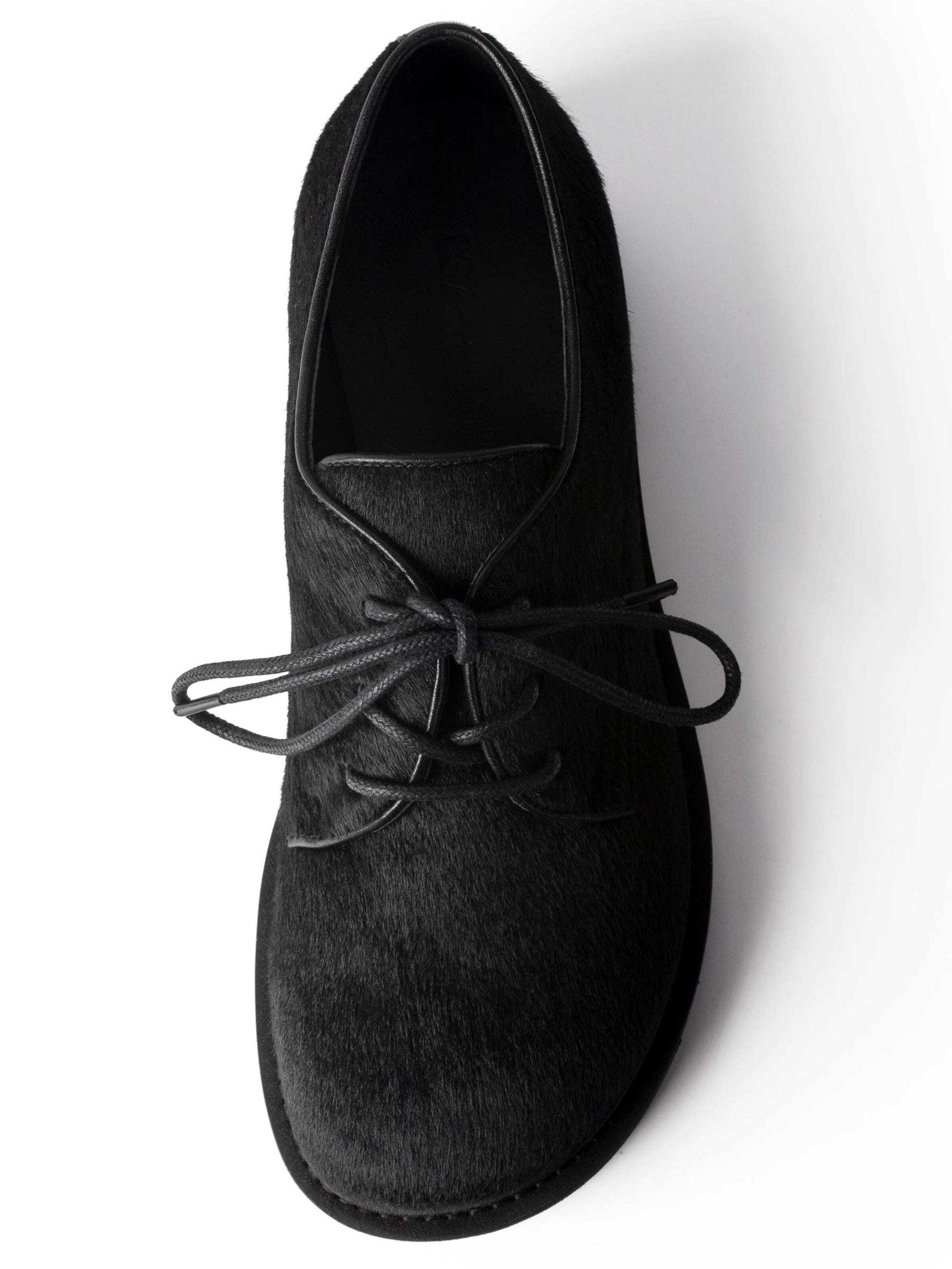 L37 HANDMADE SHOES Snøresko 'PIXIE RUSH' i sort