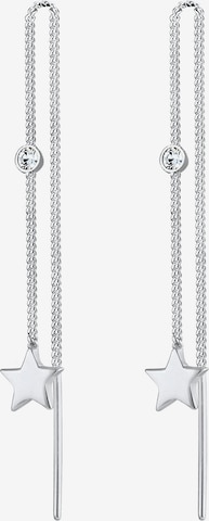 Boucles d'oreilles ELLI en argent : devant