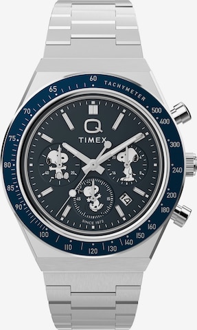 Orologio analogico ' Timex x Peanuts® Q Timex® Chronograph ' di TIMEX in argento: frontale