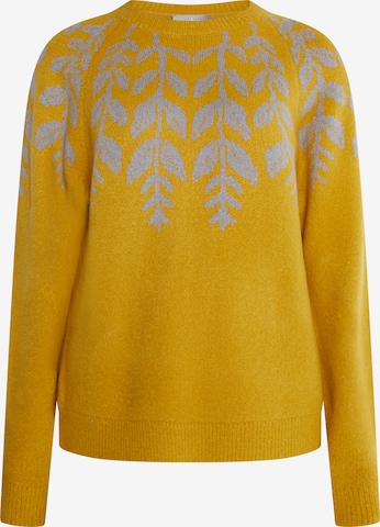 Usha Sweater 'Lurea' in Yellow: front