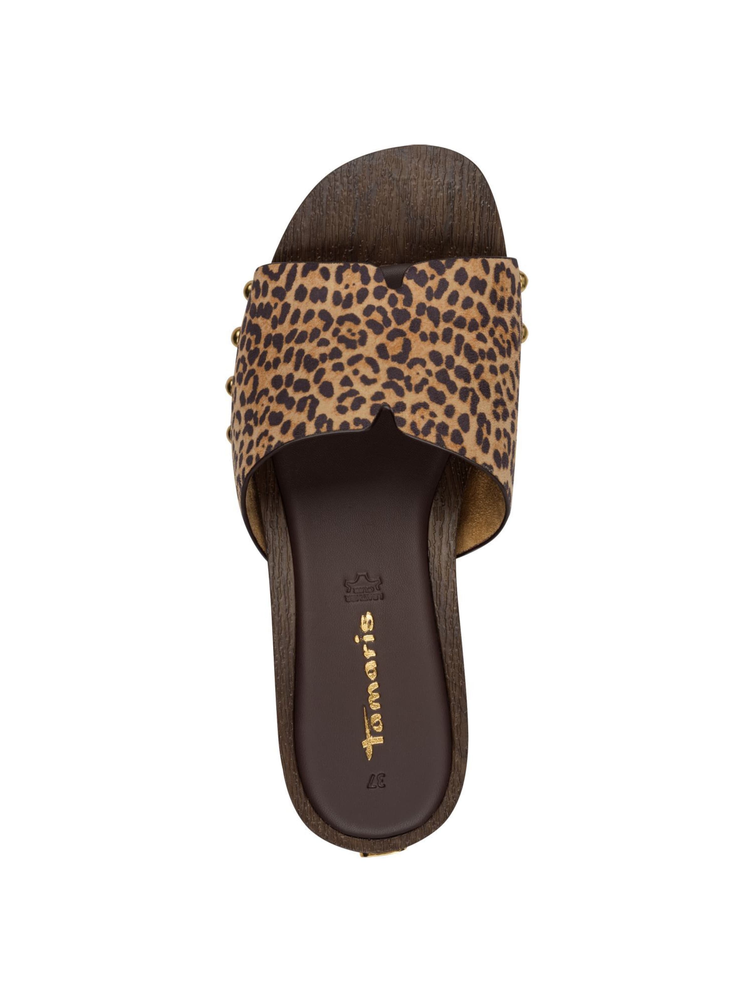 Tamaris Mules in Brown