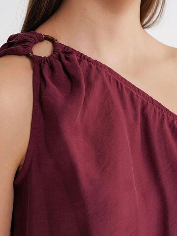 Camicia da donna di MixRay in rosso