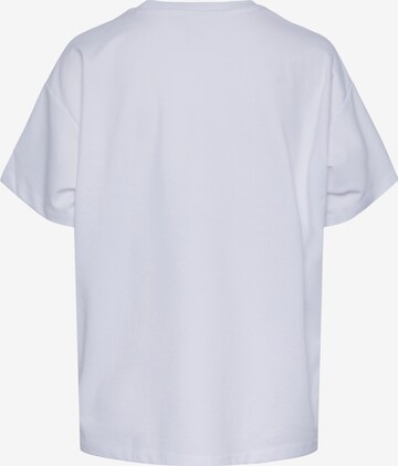 PIECES Shirt 'SKYLAR' in White