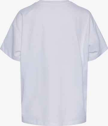 PIECES T-Shirt 'SKYLAR' in Weiß