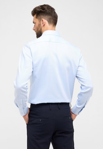 ETERNA Regular fit Button Up Shirt in Blue