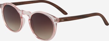 TAKE A SHOT Sunglasses 'Lola' in Brown: front