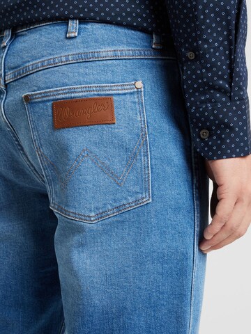 Slimfit Jeans 'LARSTON' di WRANGLER in blu