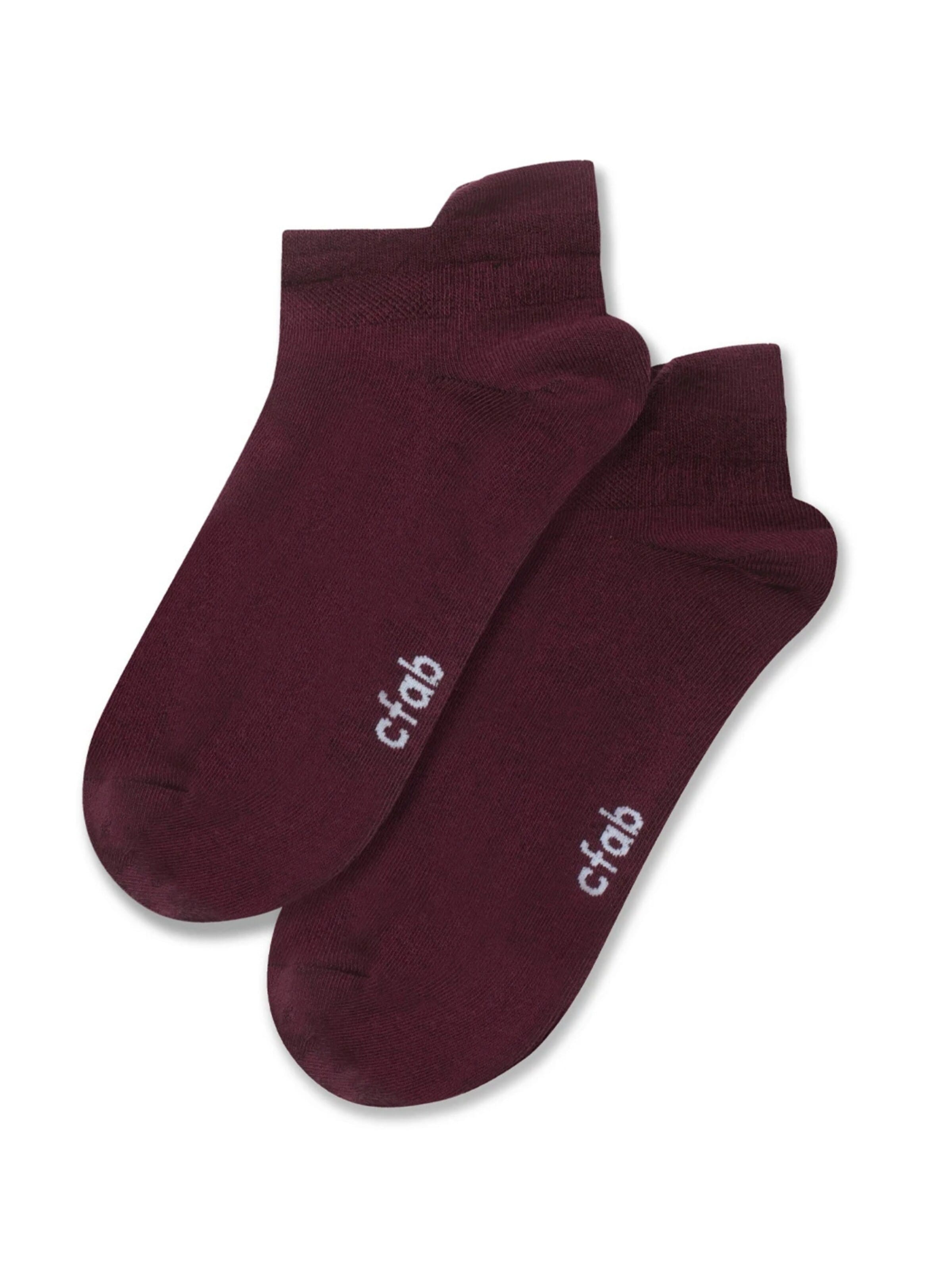 cfab (formerly creamy fabrics) - Calcetines '4er-Pack Sneaker Socken' en rojo