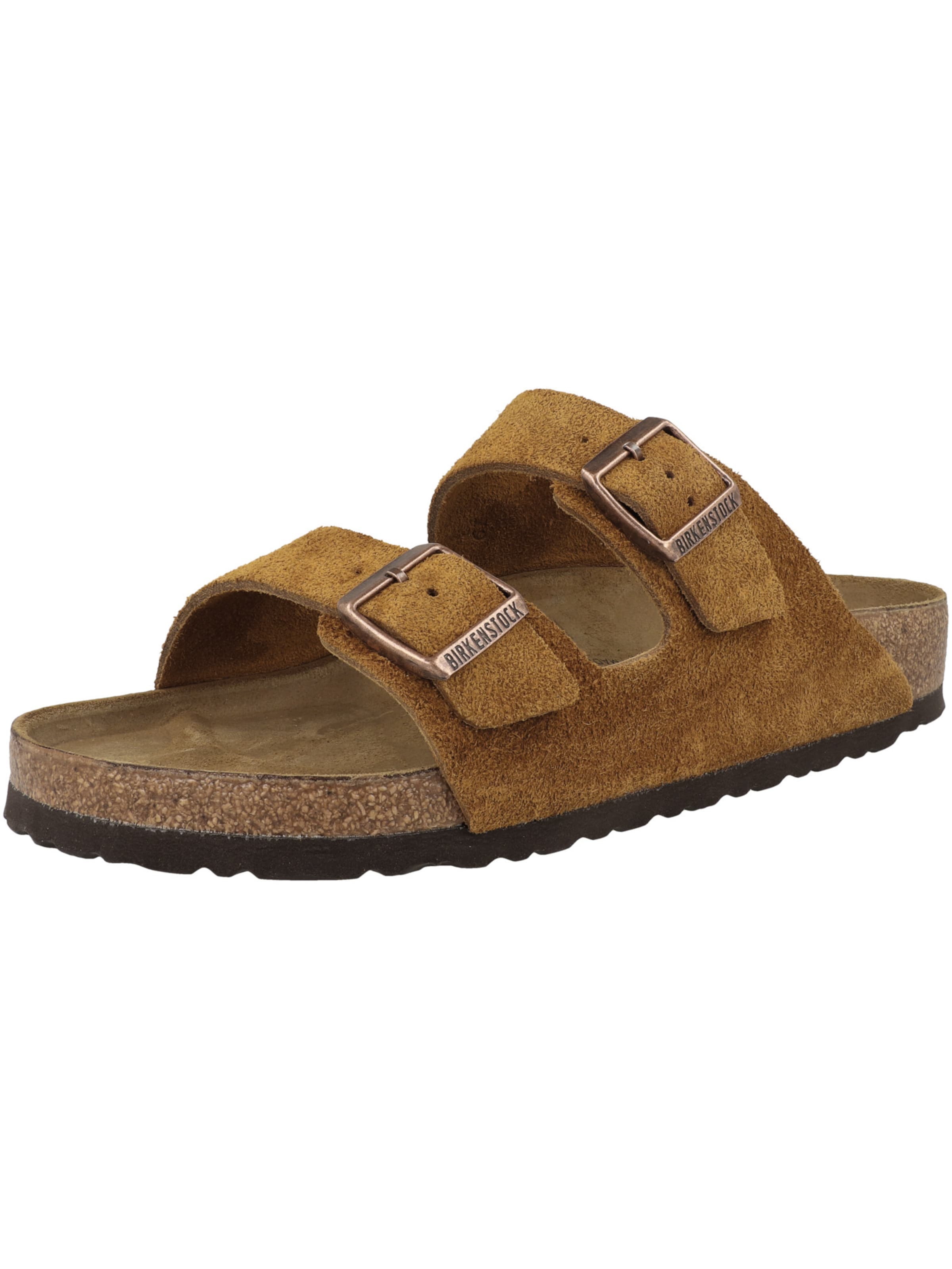BIRKENSTOCK Sandale 'Arizona LEVE' in Braun: Vorderseite