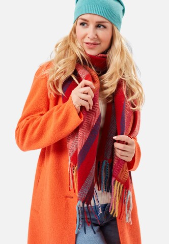 SAMAYA Scarf 'Simmon' in Red: front