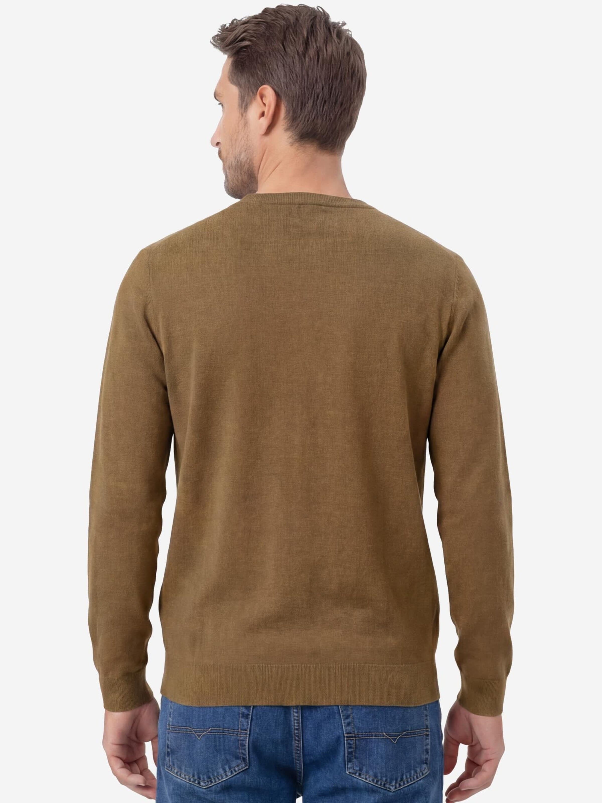 s.Oliver Sweater 'Basic' in Brown
