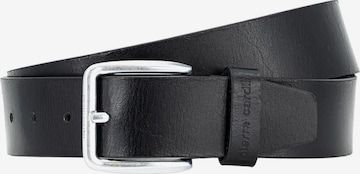 PIERRE CARDIN Gürtel 'Basic' in Schwarz: Vorderseite