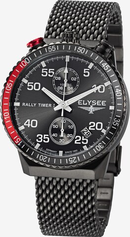 Montre à affichage analogique ' Rally Timer I' ELYSEE en gris : devant