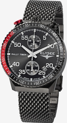 ELYSEE Analoog horloge ' Rally Timer I' in Grijs: voorkant