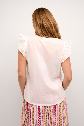 Cream Bluse 'Pablo' i hvit