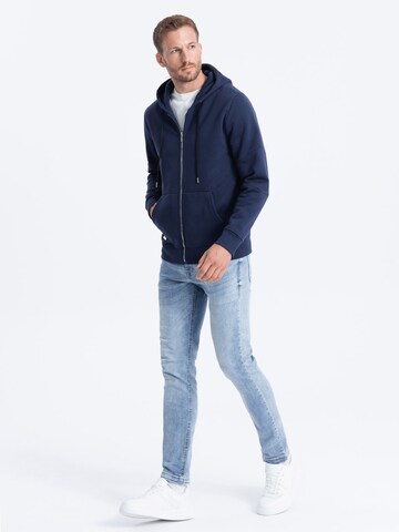 Ombre Sweatshirt 'SSZP-22FW-003' in Blau