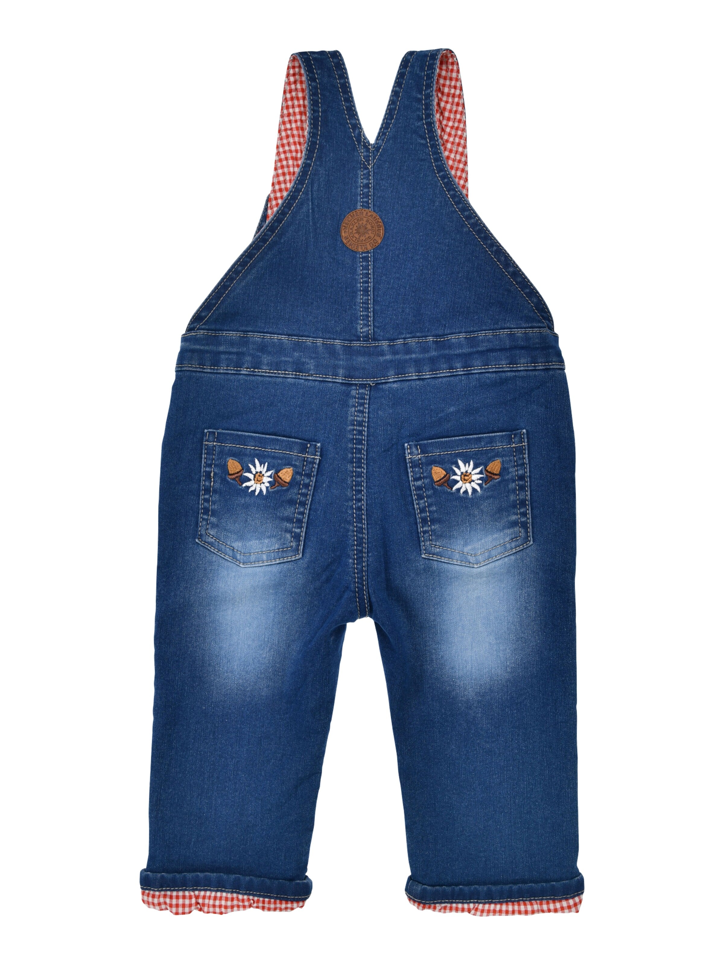 BONDI Regular Latzhose in Blau