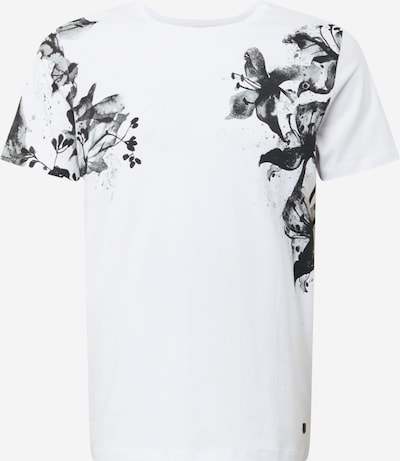 JACK & JONES Tričko 'BLALELY' - čierna / biela, Produkt