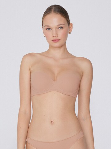 Tezenis Push-up Bra 'Madrid' in Beige: front