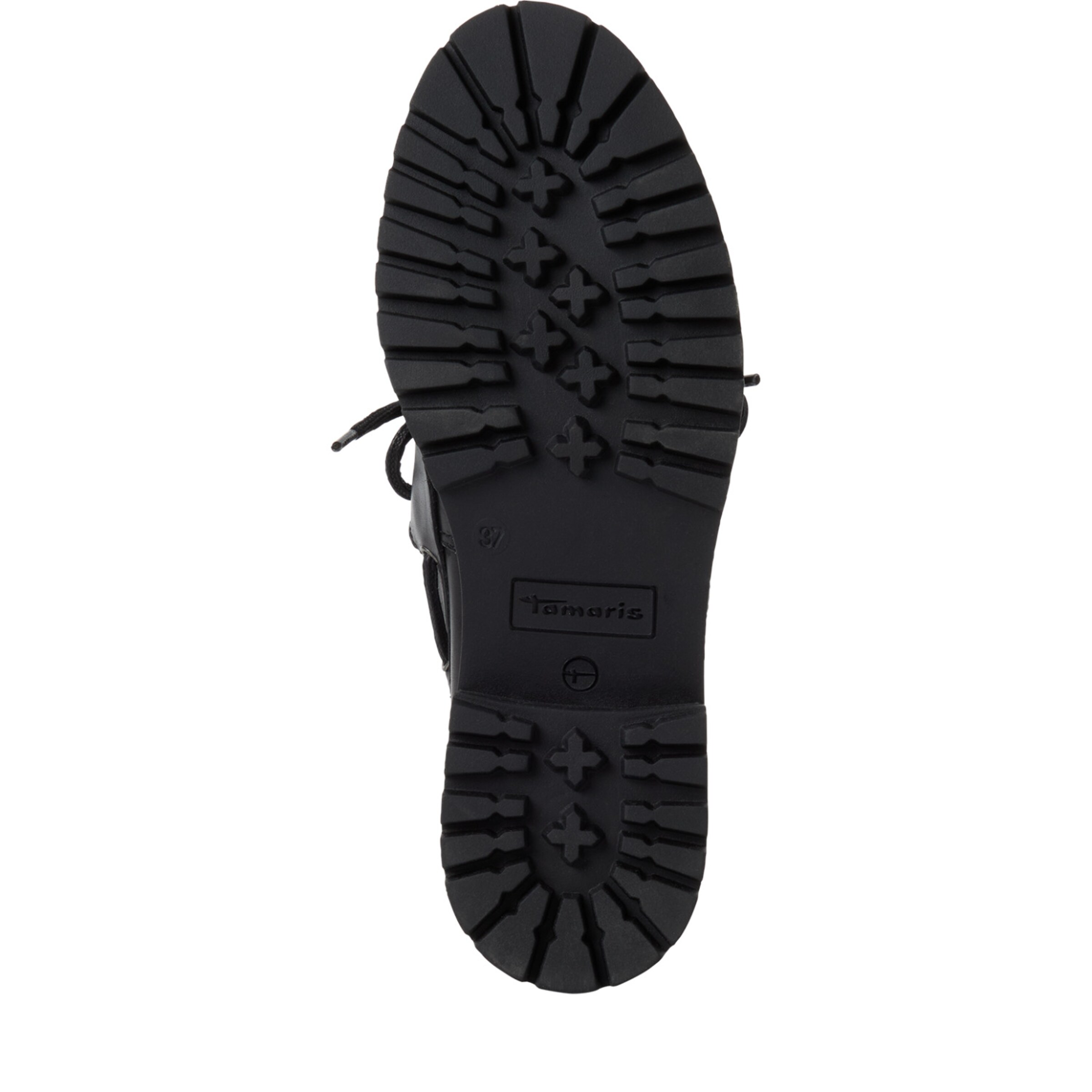 Scarpa stringata di Tamaris in nero