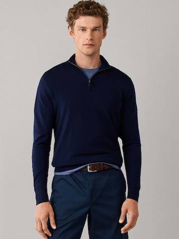 Hackett London Pullover 'Ess' in Blau: Vorderseite